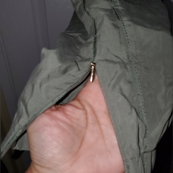 White House Black Market Modal Jogger with Zippers at Ankles - Picture 3 of 5